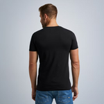 Lade das Bild in den Galerie-Viewer, PME | 2-Pack Basic T-Shirt V-neck | 999 schwarz