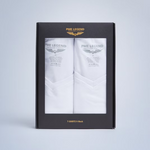 Lade das Bild in den Galerie-Viewer, PME | 2-Pack Basic T-Shirt V-neck | 900 weiss