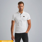 Lade das Bild in den Galerie-Viewer, PME | Poloshirt mit Cargo-Tasche | 7003 weiss