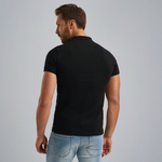 Lade das Bild in den Galerie-Viewer, PME | Poloshirt mit Cargo-Tasche | 999 schwarz