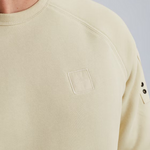 Lade das Bild in den Galerie-Viewer, PME | Sweatshirt mit Flight Pocket | 7013 weiss