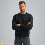 Lade das Bild in den Galerie-Viewer, PME | Sweatshirt mit Flight Pocket | 5281 schwarz