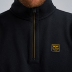 Lade das Bild in den Galerie-Viewer, PME | Pullover mit halbem Reißverschluss | 5281 dunkelblau