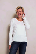 Lade das Bild in den Galerie-Viewer, Zhrill| Rahel Longsleeve | Offwhite