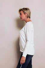 Lade das Bild in den Galerie-Viewer, Zhrill| Rahel Longsleeve | Offwhite