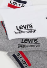 Lade das Bild in den Galerie-Viewer, Levi´s Underwear | Mid Cut Logo 2P | 062 white/grey
