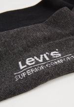 Lade das Bild in den Galerie-Viewer, Levi´s Underwear | Mid Cut Logo 2P | 208 midgrey/black