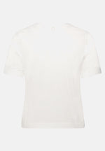 Lade das Bild in den Galerie-Viewer, Cartoon | Baumwollshirt mit Rundhalsausschnitt | 1973 Patch Cream/Beige