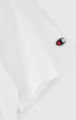 Lade das Bild in den Galerie-Viewer, Champion | Baumwoll-T-Shirt mit großem Brustlogo | WW001 WHT