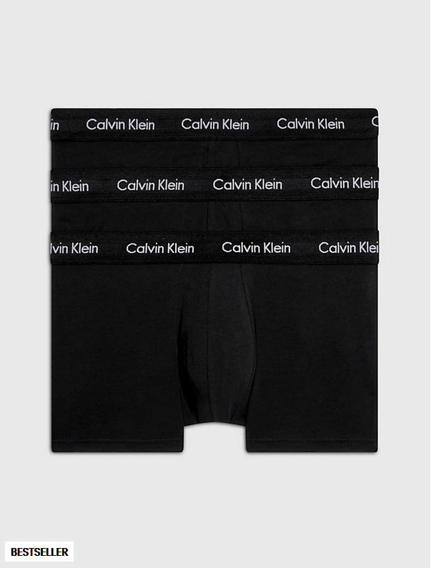Calvin Klein Underwear | 3ER-PACK HÜFT-SHORTS | All Black