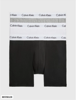 Lade das Bild in den Galerie-Viewer, Calvin Klein Underwear | 3ER-PACK TRUNK SHORTS LONG | black/white/grey