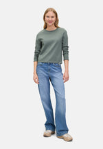 Lade das Bild in den Galerie-Viewer, Cartoon | Strickpullover mit Rundhalsausschnitt | 9035 Agave Green