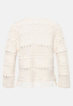 Lade das Bild in den Galerie-Viewer, Cartoon | Casual-Strickjacke mit Rundhalsausschnitt  | 9074 Pumice Stone
