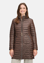 Lade das Bild in den Galerie-Viewer, Cartoon | Steppjacke mit Reißverschlusstaschen | 7348 Potting Soil