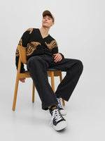 Lade das Bild in den Galerie-Viewer, Jack & Jones | ALEX ORIGINAL - Baggy Fit Jeans | SBD 306 black black