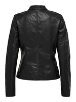 Lade das Bild in den Galerie-Viewer, ONLY | Bandit-Pu Kunstlederjacke | Black