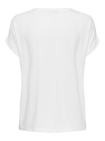 Lade das Bild in den Galerie-Viewer, ONLY | Moster O-Neck T-shirt | White