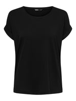 Lade das Bild in den Galerie-Viewer, ONLY | Moster O-Neck T-shirt | Black