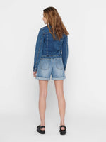 Load image into Gallery viewer, ONLY | TIA short denim jacket | Medium Blue