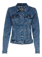 Load image into Gallery viewer, ONLY | TIA short denim jacket | Medium Blue