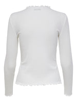 Lade das Bild in den Galerie-Viewer, ONLY | Emma Rollkragenpullover | Egret