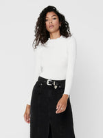 Lade das Bild in den Galerie-Viewer, ONLY | Emma Rollkragenpullover | Egret