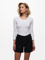 Load image into Gallery viewer, ONLY | Live Love O-Neck Long Sleeve | White