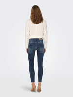Lade das Bild in den Galerie-Viewer, ONLY | Blush Life Mid Ankle Skinny Fit Jeans | Bluegreyde
