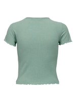 Lade das Bild in den Galerie-Viewer, ONLY | Emma Crop Top | Jadeite