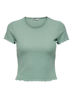 Lade das Bild in den Galerie-Viewer, ONLY | Emma Crop Top | Jadeite