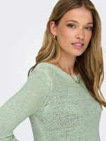 Lade das Bild in den Galerie-Viewer, ONLY | Geena Strickpullover | Subtle Green