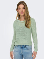Lade das Bild in den Galerie-Viewer, ONLY | Geena Strickpullover | Subtle Green