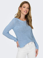 Lade das Bild in den Galerie-Viewer, ONLY | Geena Strickpullover | Clear Sky
