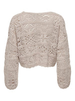 Lade das Bild in den Galerie-Viewer, ONLY | BEACH Strickjacke | Pumice stone