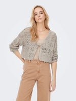 Lade das Bild in den Galerie-Viewer, ONLY | BEACH Strickjacke | Pumice stone