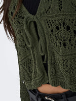 Lade das Bild in den Galerie-Viewer, ONLY | BEACH Strickjacke | Forest Night