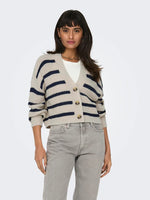 Lade das Bild in den Galerie-Viewer, ONLY | Carol Nice Strickjacke | Pumice stone