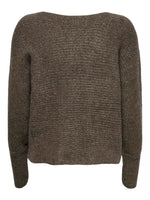 Lade das Bild in den Galerie-Viewer, ONLY | DANIELLA Strickpullover | Major brown melange