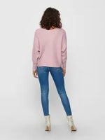 Lade das Bild in den Galerie-Viewer, ONLY | DANIELLA Strickpullover | Woodrose melange