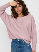 Lade das Bild in den Galerie-Viewer, ONLY | DANIELLA Strickpullover | Woodrose melange