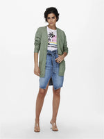 Lade das Bild in den Galerie-Viewer, ONLY | Lesly offene Strickjacke | Basil