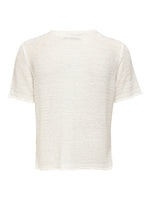 Lade das Bild in den Galerie-Viewer, ONLY | SUNNY Gestricktes Oberteil | Cloud dancer