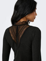 Load image into Gallery viewer, ONLY | TILDE Longsleeve | Black Glitter