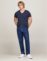 Lade das Bild in den Galerie-Viewer, Tommy Jeans | T-SHIRT MIT V-AUSSCHNITT | 002 blau