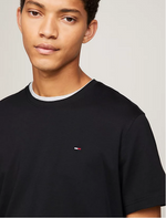 Lade das Bild in den Galerie-Viewer, Tommy Jeans | REGULAR FIT T-SHIRT MIT RUNDHALSAUSSCHNITT | 078 schwarz