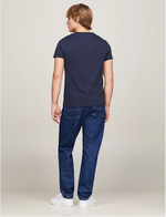 Lade das Bild in den Galerie-Viewer, Tommy Jeans | T-SHIRT MIT V-AUSSCHNITT | 002 blau