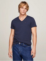 Lade das Bild in den Galerie-Viewer, Tommy Jeans | T-SHIRT MIT V-AUSSCHNITT | 002 blau