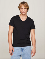 Lade das Bild in den Galerie-Viewer, Tommy Jeans | T-SHIRT MIT V-AUSSCHNITT | 078 schwarz
