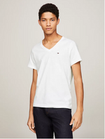 Lade das Bild in den Galerie-Viewer, Tommy Jeans | T-SHIRT MIT V-AUSSCHNITT | 100 weiss