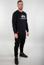 Lade das Bild in den Galerie-Viewer, Alpha Industries | Basic Sweater | 03 black